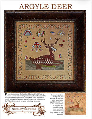 Argyle deer (Needle WorkPress)