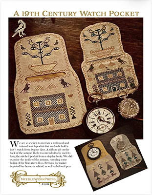 19th Century Watch Pocket (Needle WorkPress)