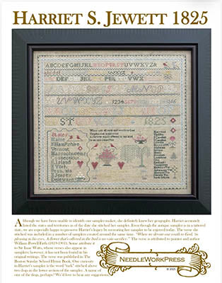 Harriet S. Jewett 1825 (Needle WorkPress)