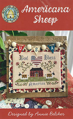 Americana Sheep (Annie Beez Folk Art)