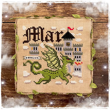 March Dragon - Magical Year 2026 (Fairy Wool In The Wood)