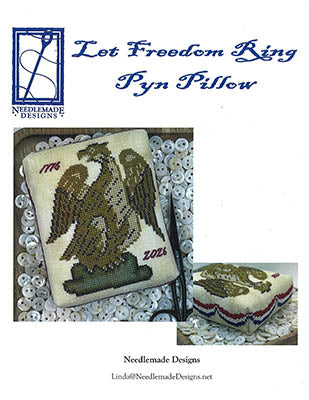 Let Freedom Ring Pyn Pillow (Needlemade Designs)