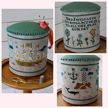Til All The Seas Run Dry Pin Drum (Cosford Rise Stitchery)
