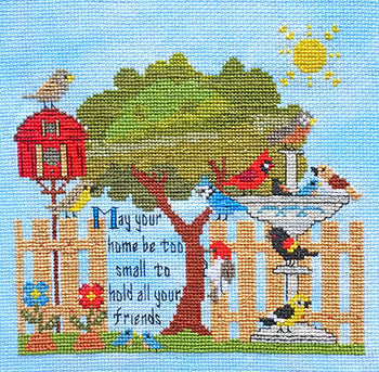 Springtime Friends Blessing (Sister Lou Stitches)