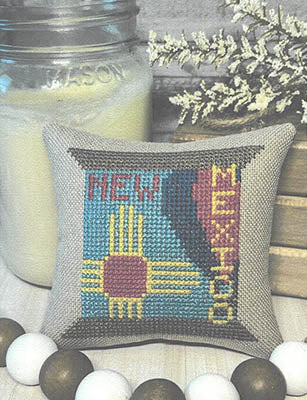New Mexico State Spool (Crafty Bluebonnet Designs)