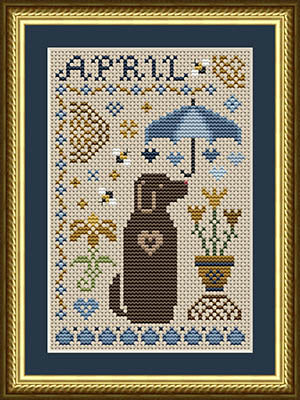 Dog Days Collection - April Dog (Happiness is HeartMade)