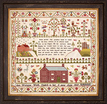 Ann Watson 1839 (Hands Across the Sea Samplers)