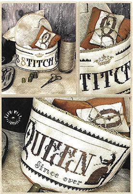 Cross Stitch Queen (Primitive Hare)