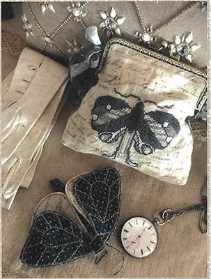 Lady Moth Purse (Primitive Hare)