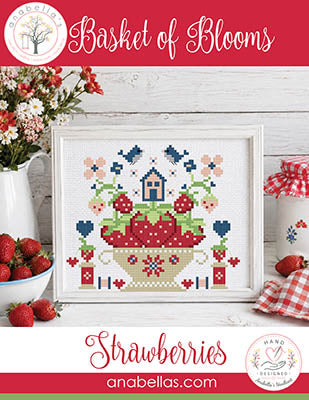 Basket Of Blooms Strawberries (Anabellas)
