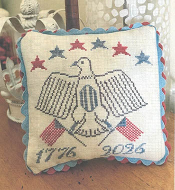 Semiquincentennial Eagle (Running with Needles and Scissors)