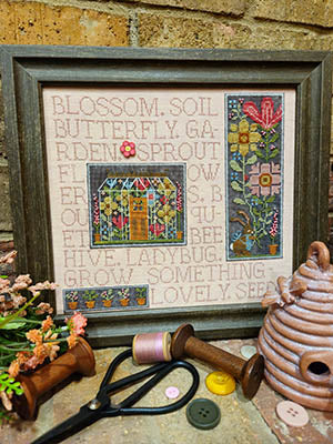 Mixed Media Needleart Flower Garden (Quaint Rose NeedleArts)