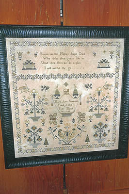 Mary Ann Simmons 1848 Sampler (Chessie and Me)