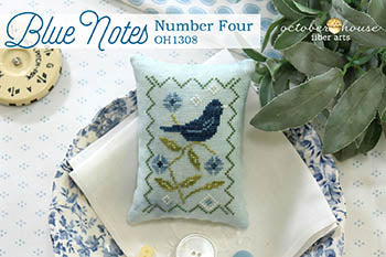 Blue Notes - Number Four (October House Fiber Arts)