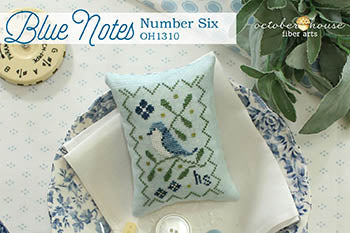 Blue Notes - Number Six (October House Fiber Arts)