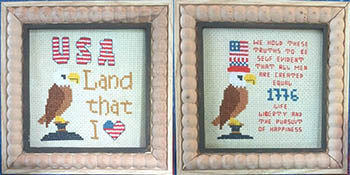 Reflections Of USA #1 (Sister Lou Stitches)