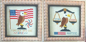 Reflections Of USA #2 (Sister Lou Stitches)