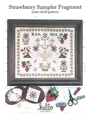 Strawberry Sampler Fragment (Hello From Liz Mathews)