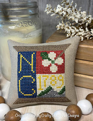 North Carolina State Spool (Crafty Bluebonnet Designs)