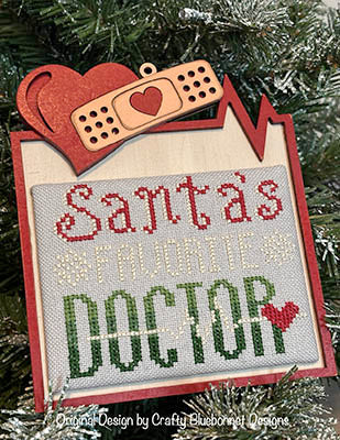 Santa's Favortie Doctor (Crafty Bluebonnet Designs)