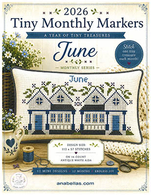 Tiny Monthly Markers June/2026 (Anabellas)