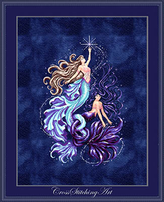 Celestial Tides (Cross Stitching Art)