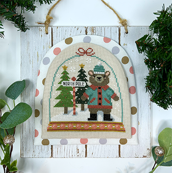 Winter Forest Snowglobe 2 (Tiny Modernist)