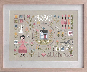I Love Stitching (Jardin Prive`)