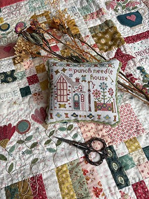 Punch Needle House 7 (Pansy Patch Quilts and Stitchery)