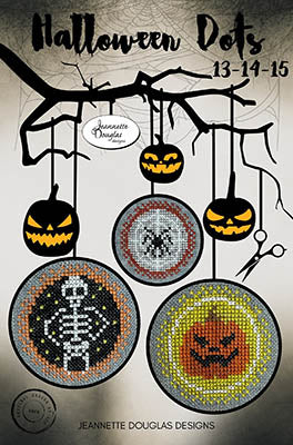 Halloween Dots 13, 14, 15 (Jeanette Douglas)