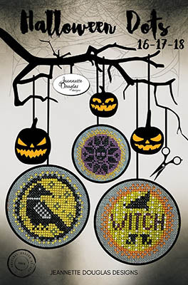 Halloween Dots 16, 17, 18 (Jeanette Douglas)