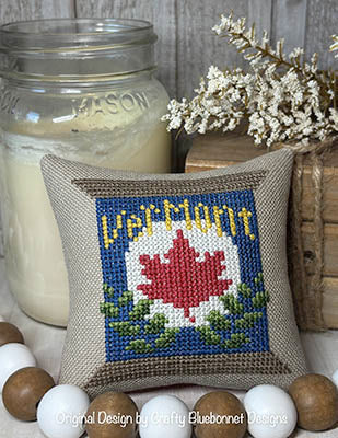 Vermont State Spool (Crafty Bluebonnet Designs)