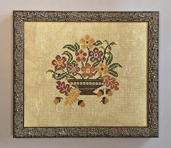 Autumn Basket Sampler (Wildflower Stitching)
