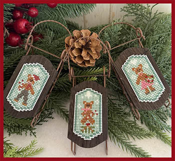 Three Bears Sled Ride (Little House Needleworks)