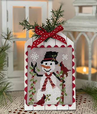 Cardinals Snowman (Mani di donna)