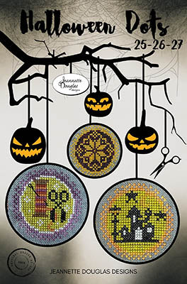 Halloween Dots 25, 26, 27 (Jeanette Douglas)