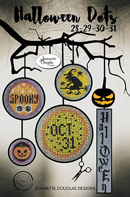 Halloween Dots 28, 29, 30, 31 (Jeanette Douglas)