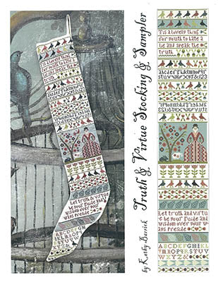 Truth & Virtue Stocking & Samper (Kathy Barrick)