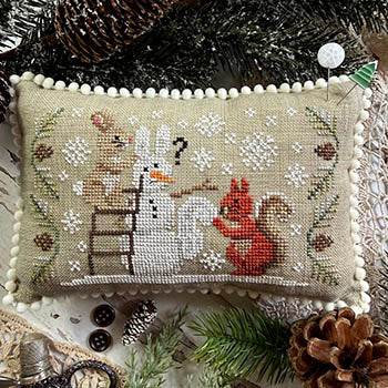 Snowman Lookalike - Bunny and Squirrel (Puntini Puntini)