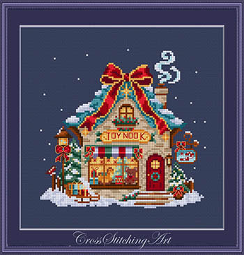 Toy Nook (Cross Stitching Art)