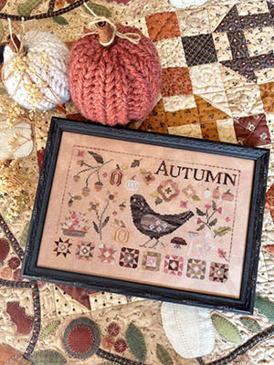 Autumn Blackbird (Blueberry Ridge Designs)
