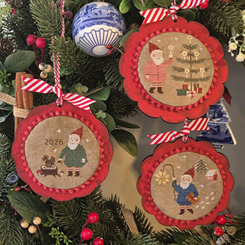 Gnome Place Like Home For The Holidays (Cosford Rise Stitchery)