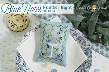 Blue Notes - Number Eight (October House Fiber Arts)