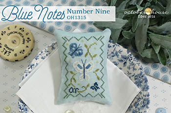 Blue Notes - Number Nine (October House Fiber Arts)
