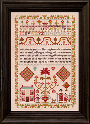 Jane Backhouse 1824 (Hands Across The Sea Samplers)