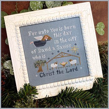 Luke 2:11 (Little House Needleworks)