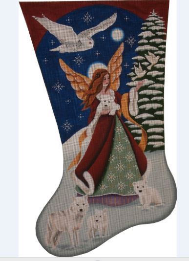 Arctic Angel Stocking - 18ct