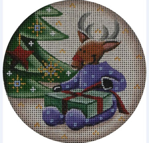 Purple Jammies Ornament