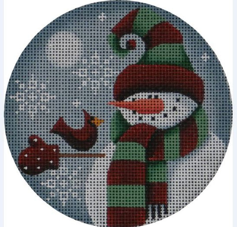 December Snowman Ornament