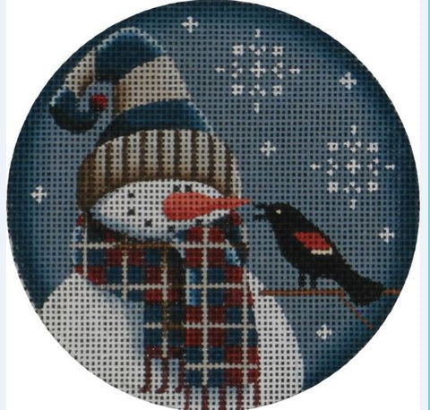 September Snowman Ornament